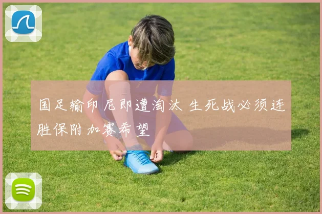国足输印尼即遭淘汰 生死战必须连胜保附加赛希望